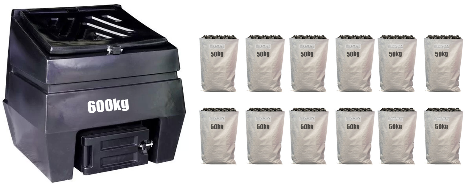 sizes for coal600